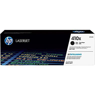 HP 410X (CF410X) High Yield Black Original LaserJet Toner Cartridge (6500 Yield)