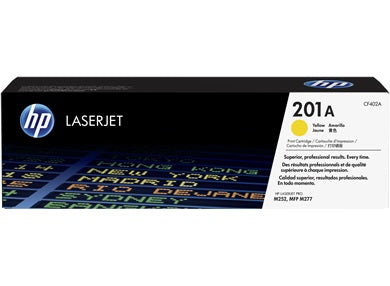 HP 201A (CF402A) Yellow Original LaserJet Toner Cartridge (1330 Yield)