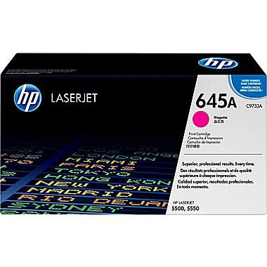 HP 645A (C9733A) Magenta Original LaserJet Toner Cartridge (12000 Yield)