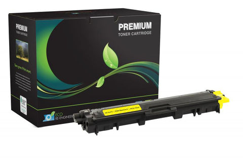 MSE Remanufactured High Yield Yellow Toner Cartridge for Brother TN225