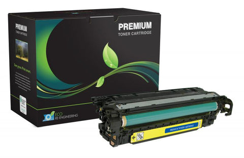 MSE Compatible Yellow Toner Cartridge for HP CE252A (HP 504A)