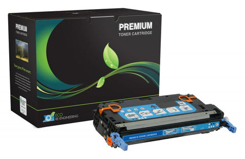 MSE Remanufactured Cyan Toner Cartridge for HP Q7581A (HP 503A)