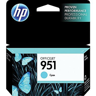 HP HP 951 (CN050AN) Cyan Original Ink Cartridge (700 Yield)