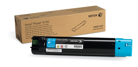 Xerox High Capacity Cyan Toner Cartridge (12000 Yield)
