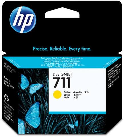 HP HP 711 (CZ132A) Yellow Original Ink Cartridge (29 ml)