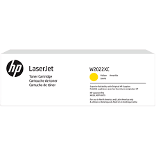 HP 414X (W2022XC) High Yield Yellow Contract LaserJet Toner Cartridge (6000 Yield)